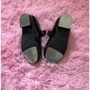 Girls Black Tap Dance Shoes Mary Jane
Size 12c